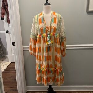 Alice and Olivia women’s size small brightly colored dress